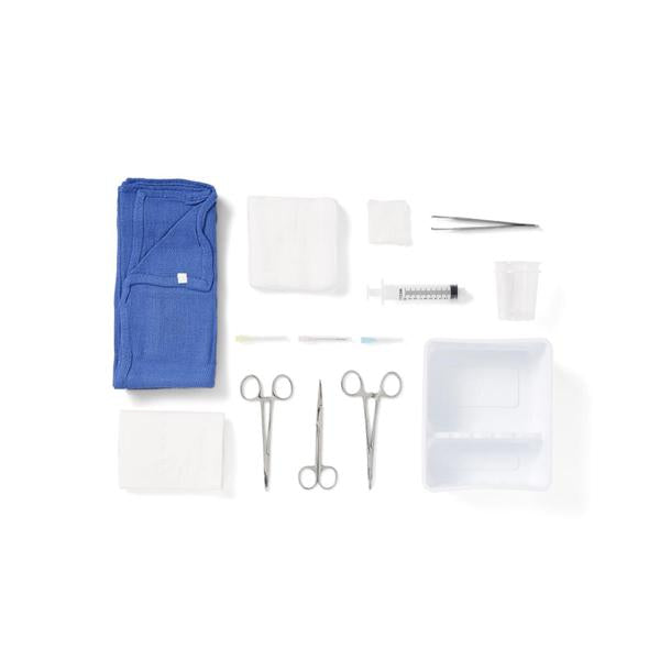 Tray Laceration Minor With Gauze/Needle 18gx1-1/2\